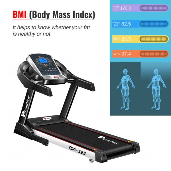 TDA-125® Motorised Treadmill with Auto Lubrication - Image 10
