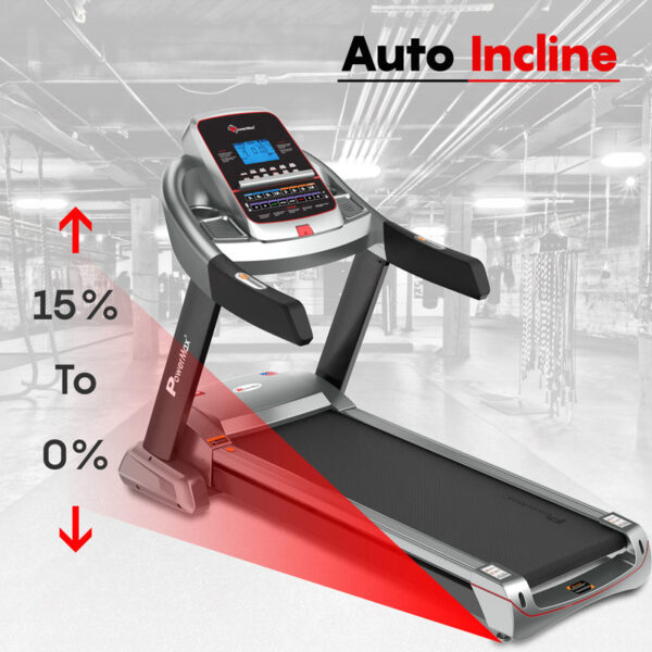 TAC-510®Semi-Commercial AC Motorized Treadmill with 18cm LCD Display - Image 3