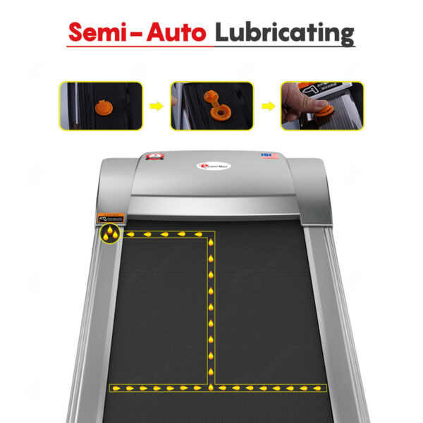 TAC-510®Semi-Commercial AC Motorized Treadmill with 18cm LCD Display - Image 5