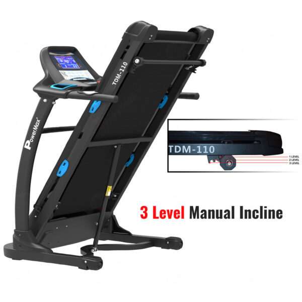 TDM-110® Motorized Treadmill with 18.2CM Vivid Color Display - Image 3