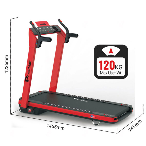 UrbanTrek™ TD-A3 Premium Series Home Use Treadmill with Android & iOS App - Image 12
