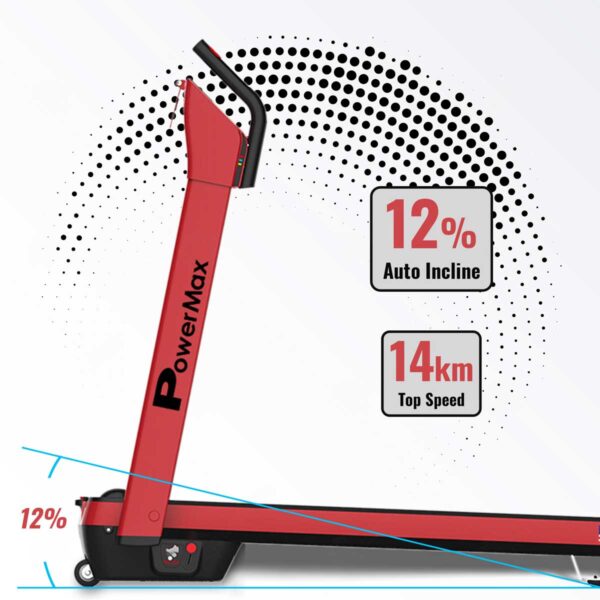 UrbanTrek™ TD-A3 Premium Series Home Use Treadmill with Android & iOS App - Image 11