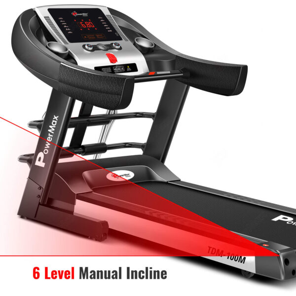 TDM-100M®  Semi-Auto Lubrication Multifunction Treadmill - Image 4