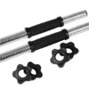 Dumbbell Bar (Solid) with Rubber Handle (16”) - Image 8