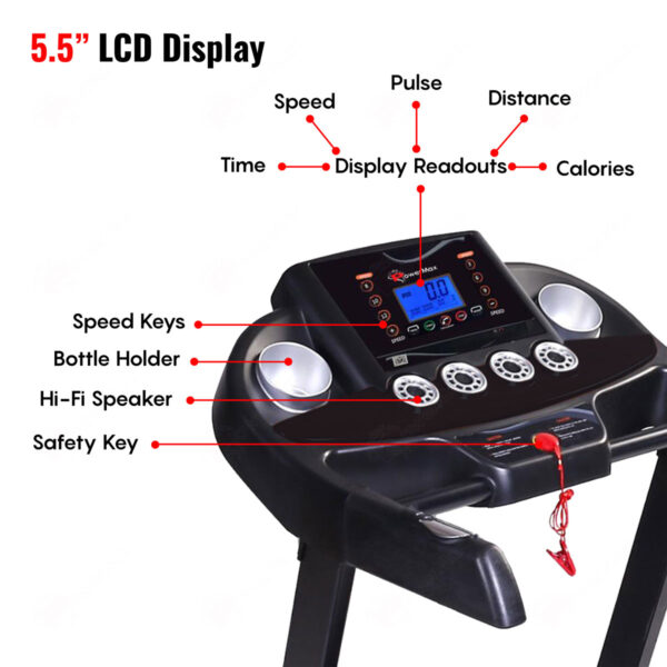 TDM-125® Semi-Auto Lubricating Treadmill with Android & iOS App - Image 3