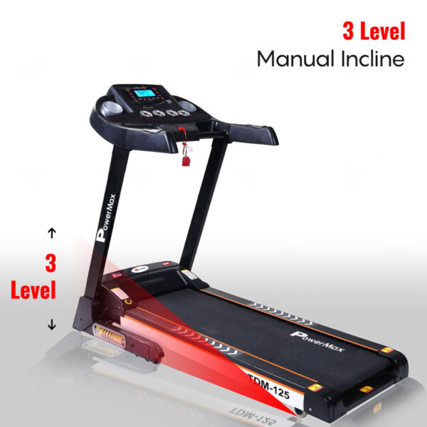 TDM-125® Semi-Auto Lubricating Treadmill with Android & iOS App - Image 4