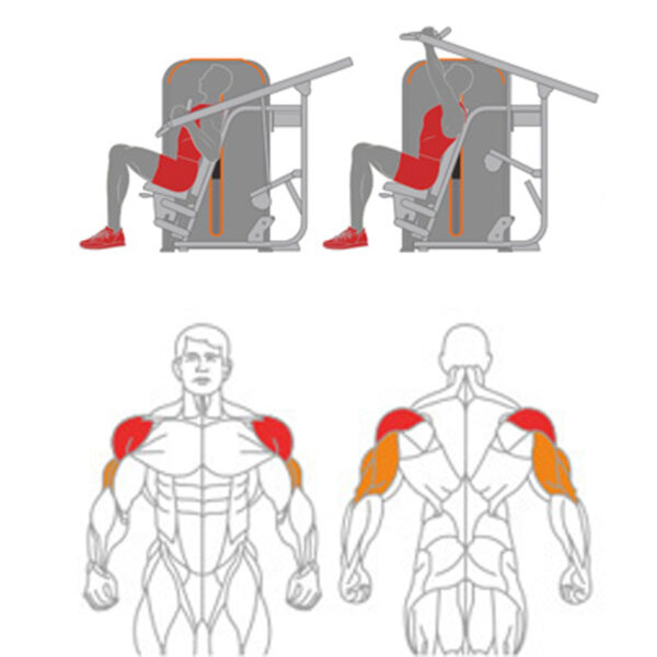 O-003 Converging Shoulder Press - Image 8