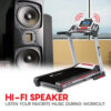 TAC-400® Semi-Commercial AC Motorized Treadmill with Android & iOS App - Image 10