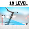 TAC-515® Semi-Commercial AC Motorized Treadmill with Android & iOS App - Image 4