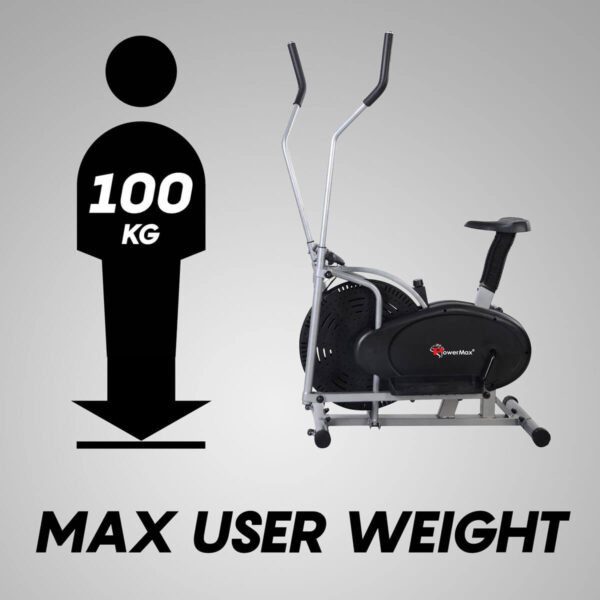 EH-200 Elliptical Cross Trainer with Hand Pulse - Image 7