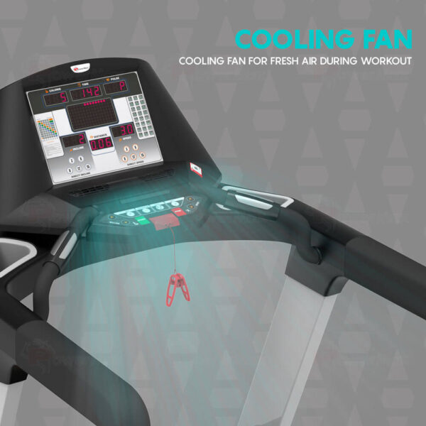 TAC-2500® Commercial Motorized AC Treadmill - Image 7
