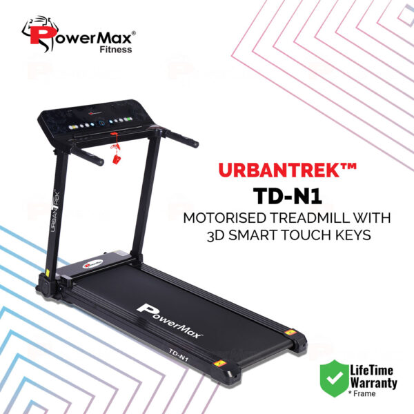 UrbanTrek™ TD-N1 Treadmill with  App for Android & iOS And Bluetooth Music - Image 2