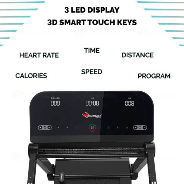 UrbanTrek™ TD-N1 Treadmill with  App for Android & iOS And Bluetooth Music - Image 3