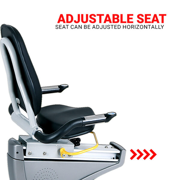 BR-2000C Commercial Recumbent Bike - Image 6