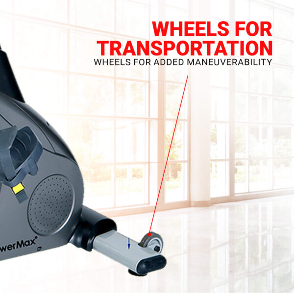 BR-2000C Commercial Recumbent Bike - Image 7