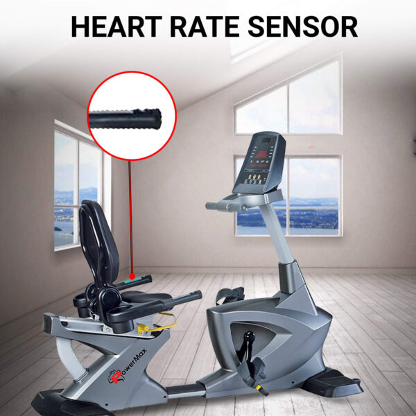 BR-3000C Commercial Recumbent Bike - Image 4