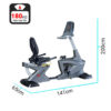 BR-3000C Commercial Recumbent Bike - Image 6