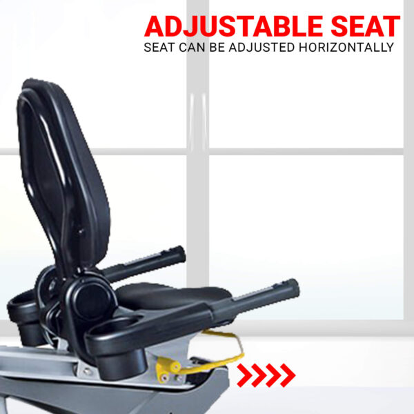 BR-3000C Commercial Recumbent Bike - Image 7
