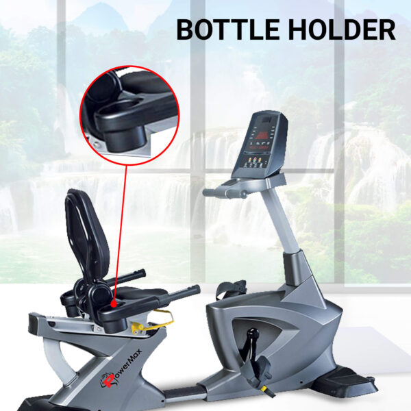 BR-3000C Commercial Recumbent Bike - Image 9