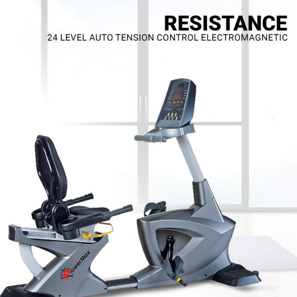 BR-3000C Commercial Recumbent Bike - Image 11