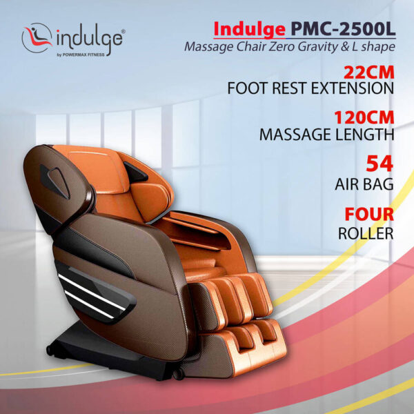 Indulge PMC-2500L Massage Chair  Zero Gravity & L shape - Image 2