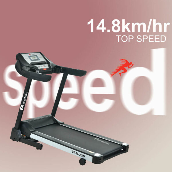 TAM-230® AC Motorized Treadmill with MP3 & iPad Holder - Image 5