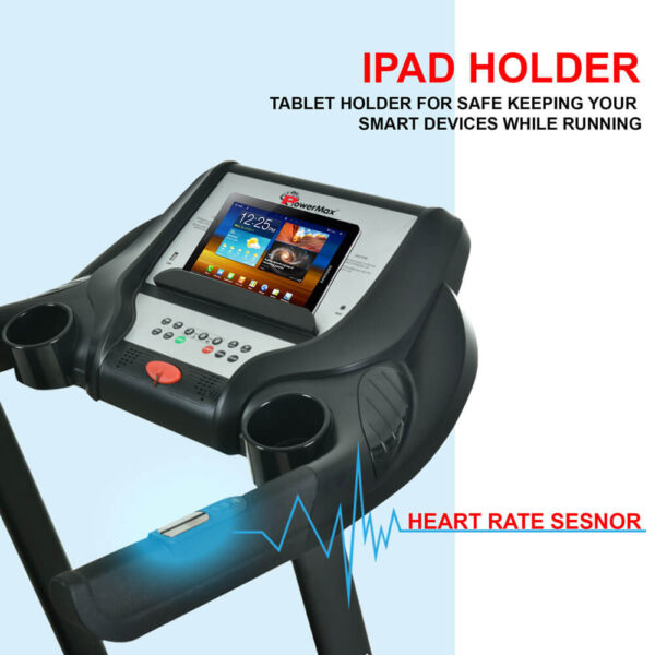 TAM-230® AC Motorized Treadmill with MP3 & iPad Holder - Image 6