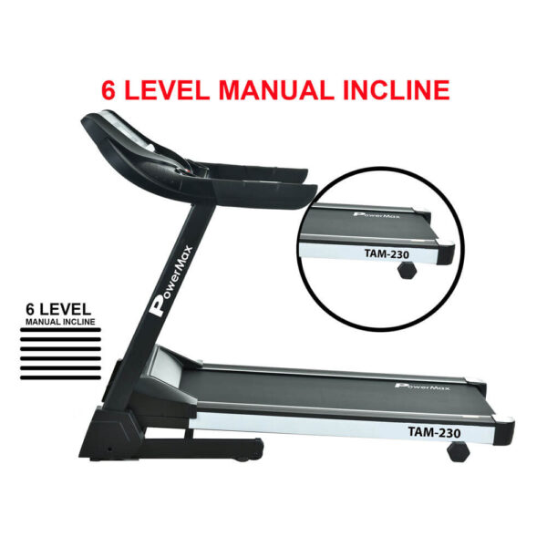 TAM-230® AC Motorized Treadmill with MP3 & iPad Holder - Image 7