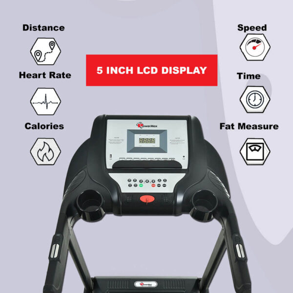 TAC-230® AC Motorized Treadmill with Auto Incline, MP3 & iPad Holder - Image 2
