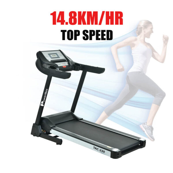 TAC-230® AC Motorized Treadmill with Auto Incline, MP3 & iPad Holder - Image 3