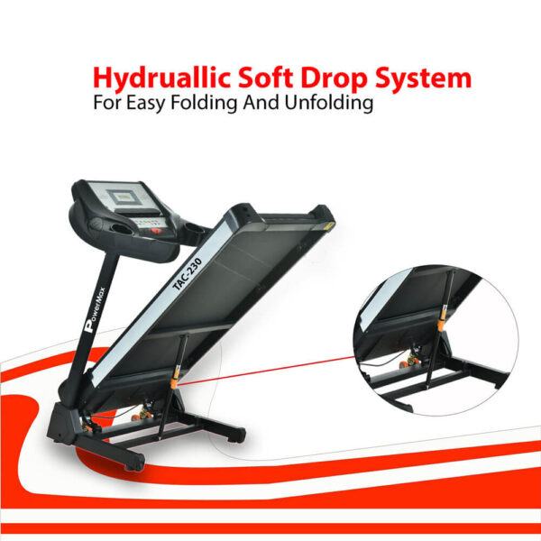 TAC-230® AC Motorized Treadmill with Auto Incline, MP3 & iPad Holder - Image 6
