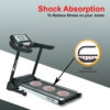 TAC-230® AC Motorized Treadmill with Auto Incline, MP3 & iPad Holder - Image 8