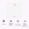 BSD-5 Super White Glass Digital Personal Bathroom Body Weight Scale - Image 4