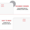 BSD-5 Super White Glass Digital Personal Bathroom Body Weight Scale - Image 7