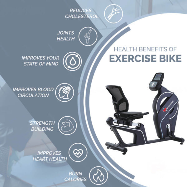 BR-900 Commercial Recumbent Bike - Image 5