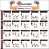 PDS-20 Dumbbells Set Metal Plates + Dumbbell Rods Home Gym - Image 3