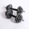 PDS-20 Dumbbells Set Metal Plates + Dumbbell Rods Home Gym - Image 12