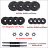 PDS-20 Dumbbells Set Metal Plates + Dumbbell Rods Home Gym - Image 5