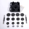 PDS-20 Dumbbells Set Metal Plates + Dumbbell Rods Home Gym - Image 6