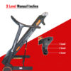 TDM-105S® Motorised Treadmill with Semi-Auto Lubricating - Image 3