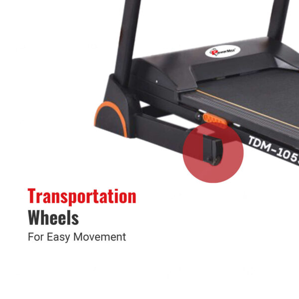 TDM-105S® Motorised Treadmill with Semi-Auto Lubricating - Image 8