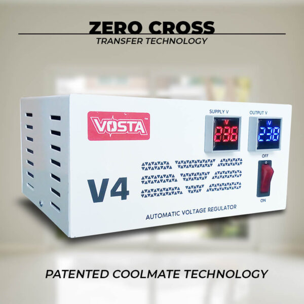 Vosta V4 Digital Stabilizer - Input: 180~270 VAC & Output: 220 VAC (±9%) - Image 4