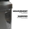 PSB-4S-B (400ml) Protein Shaker Bottle with Single Storage - Image 4