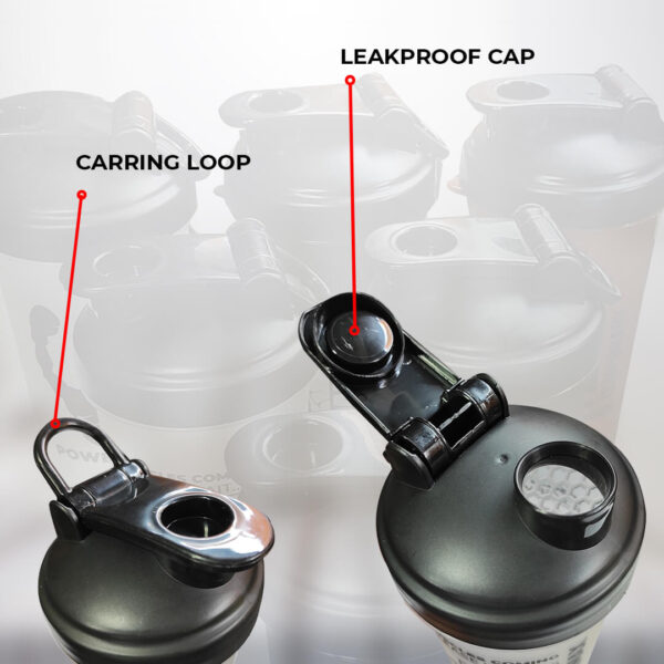 PSB-7-W (700ml) Protein Shaker Bottle - Image 5