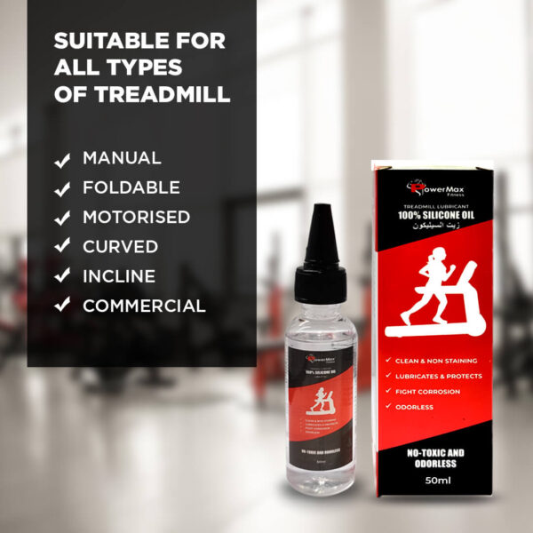 PMS-50 Silicone oil - Treadmill Belt Lubricant (50ml) - Image 3