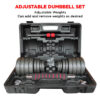 PDS-30 Baking Iron Dumbbells Set - Image 5