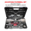 PDS-30C Chrome Iron Dumbbells Set - Image 5