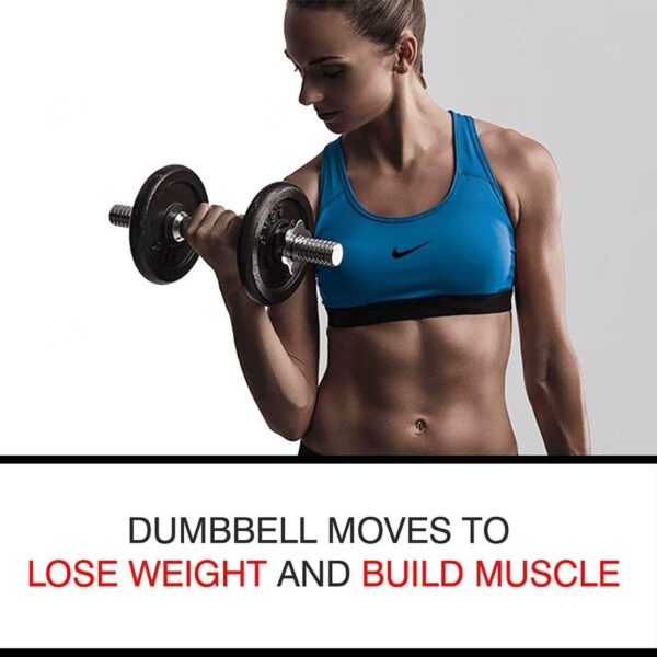 PDS-30C Chrome Iron Dumbbells Set - Image 8