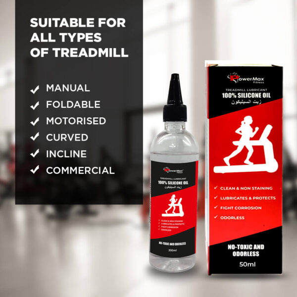 PMS-200 Silicone oil - Treadmill Belt Lubricant (200ml) - Image 3