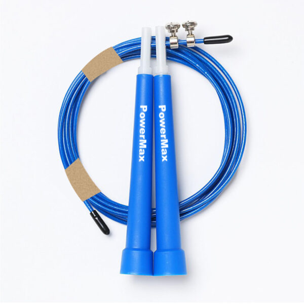 JP-2 (Blue) Exercise Speed Jump Rope With Adjustable Cable - Image 2